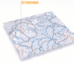 3d view of Ziyunshan