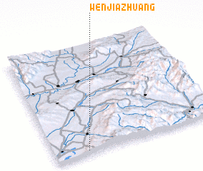 3d view of Wenjiazhuang