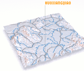 3d view of Huoxiangqiao