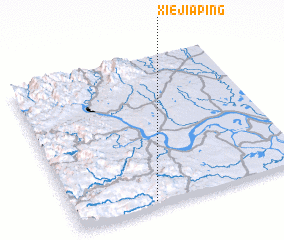 3d view of Xiejiaping