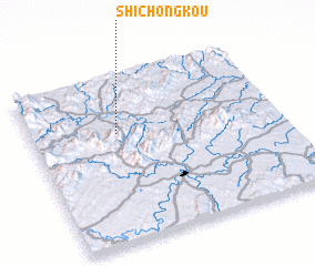 3d view of Shichongkou