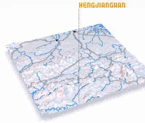 3d view of Hengjiangwan