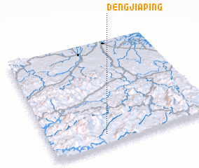 3d view of Dengjiaping