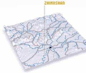 3d view of Zhimushan