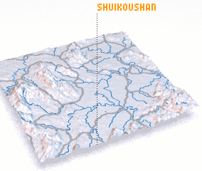 3d view of Shuikoushan