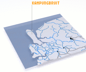 3d view of Kampung Bruit