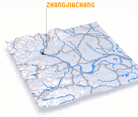 3d view of Zhangjiachang
