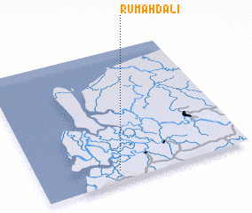 3d view of Rumah Dali