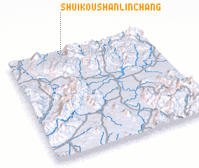 3d view of Shuikoushan Linchang