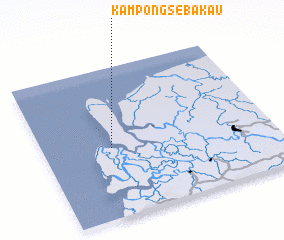 3d view of Kampong Sebakau