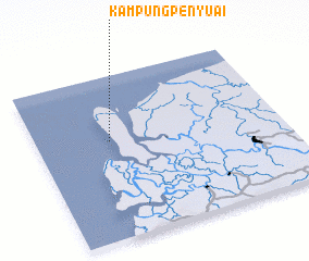 3d view of Kampung Penyuai