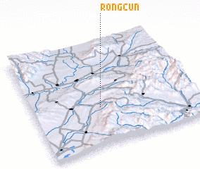 3d view of Rongcun