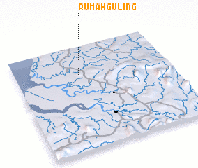 3d view of Rumah Guling