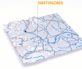 3d view of Xiaotingzhen