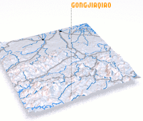 3d view of Gongjiaqiao