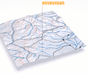 3d view of Houhuodan