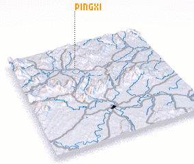 3d view of Pingxi