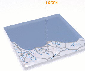 3d view of Lasem