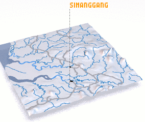 3d view of Simanggang