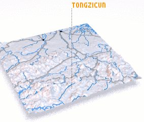 3d view of Tongzicun