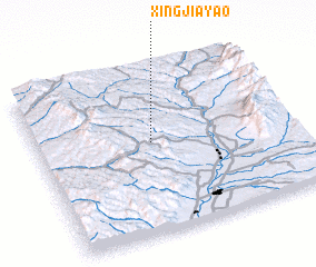 3d view of Xingjiayao