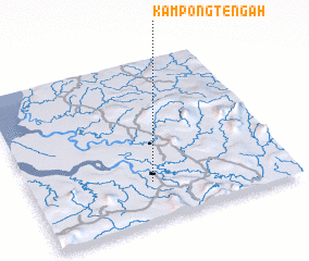 3d view of Kampong Tengah