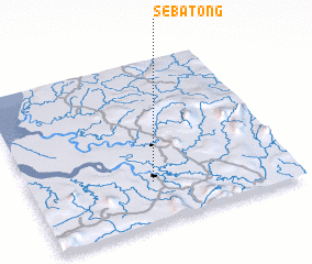 3d view of Sebatong