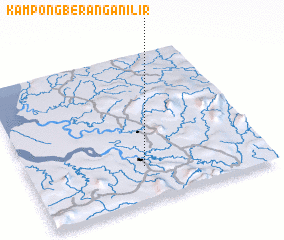 3d view of Kampong Berangan Ilir