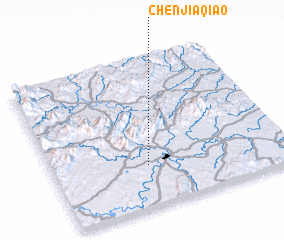 3d view of Chenjiaqiao