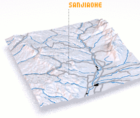 3d view of Sanjiaohe