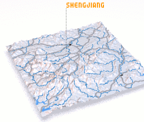 3d view of Shengjiang