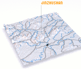 3d view of Jinzhushan