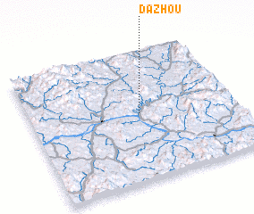 3d view of Dazhou