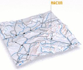 3d view of Macun