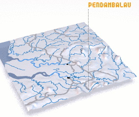 3d view of Pendam Balau