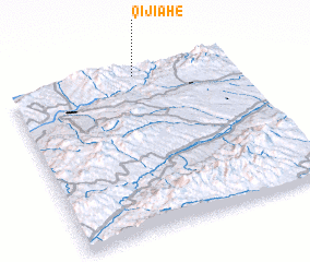 3d view of Qijiahe