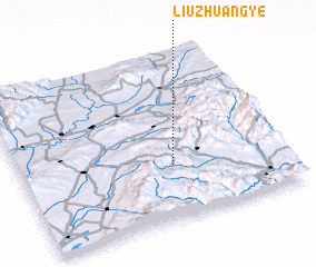 3d view of Liuzhuangye