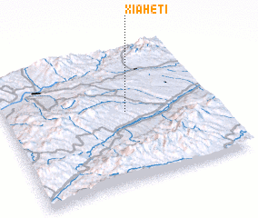 3d view of Xiaheti