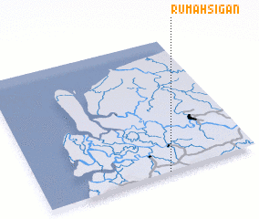 3d view of Rumah Sigan