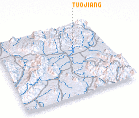 3d view of Tuojiang