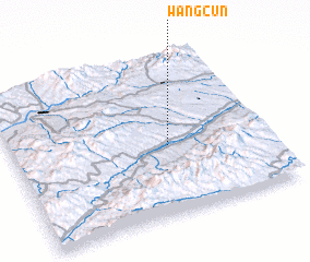 3d view of Wangcun