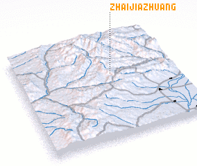 3d view of Zhaijiazhuang