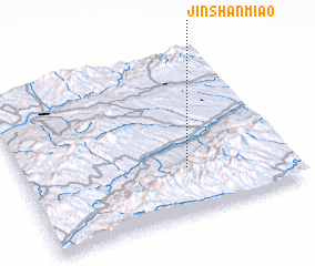 3d view of Jinshanmiao