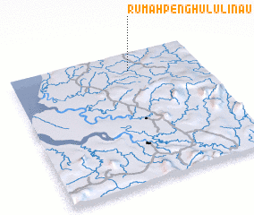 3d view of Rumah Penghulu Linau