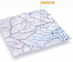 3d view of Xiaguchi