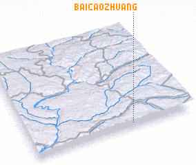 3d view of Baicaozhuang