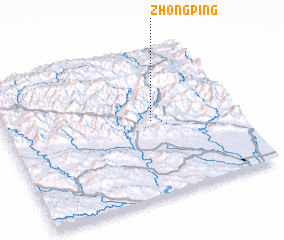 3d view of Zhongping