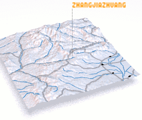 3d view of Zhangjiazhuang