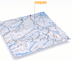 3d view of Xinqiao