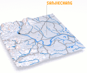 3d view of Sanjiechang